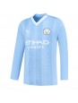 Manchester City Erling Haaland #9 Replika Hemmakläder 2023-24 Långärmad